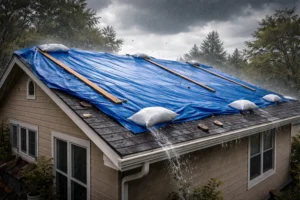 How Long Can a Roof Tarp Last in Severe Weather